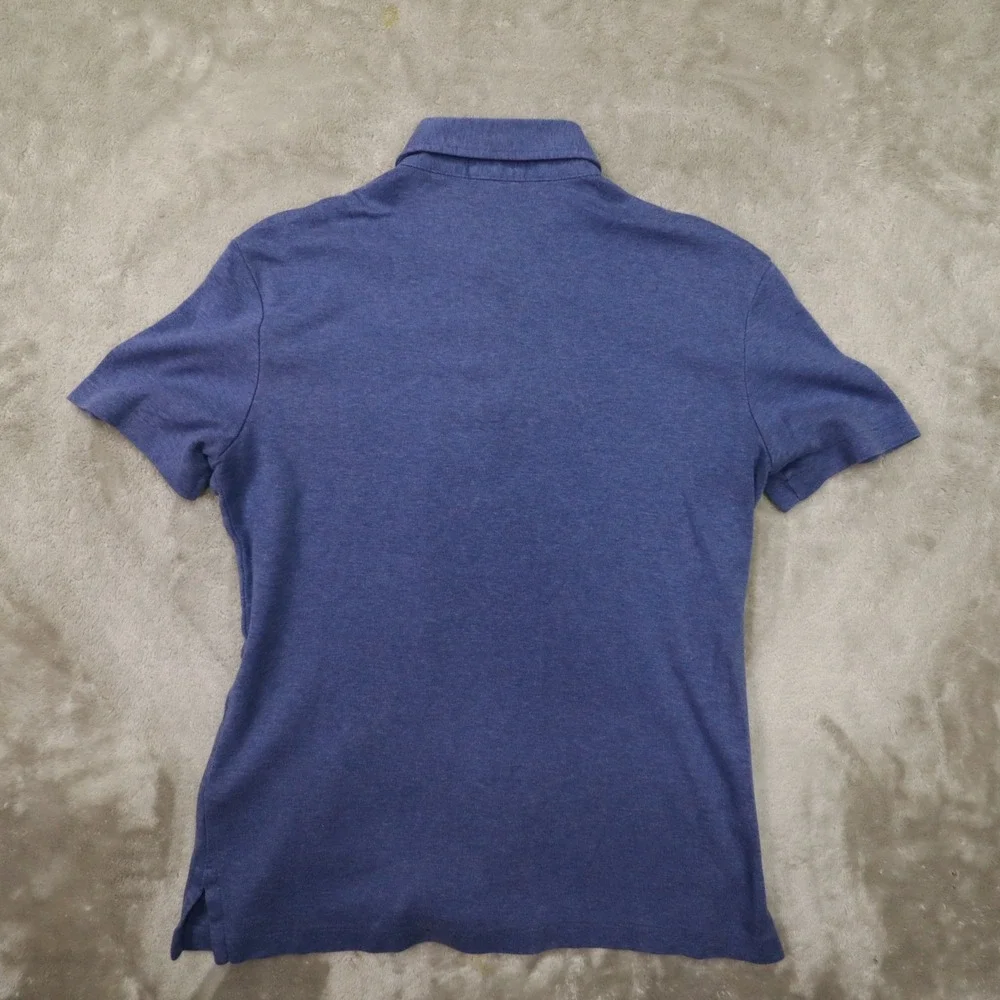 Polo Ralph Lauren Heather Blue Short Sleeve Polo Shirt‎ Men's Small Preppy